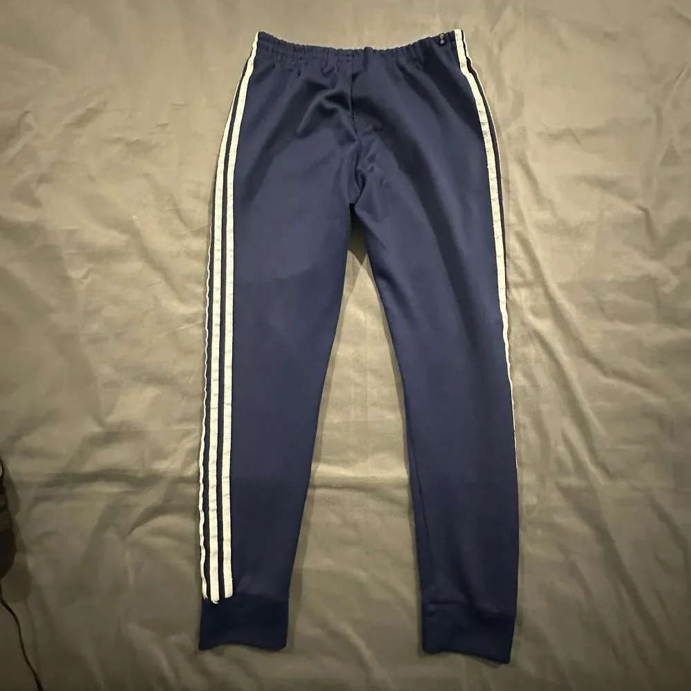 Adidas Originals Trefoil Joggers Mens M Blue Adicolor Superstar SST Track Stripe